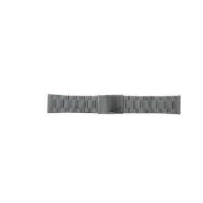 Watch strap Fossil FS4931 Steel Grey 24mm