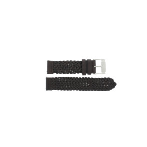 Watch strap Fossil FS5178 Leather Brown 22mm