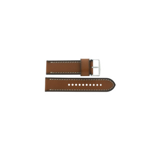 Watch strap Fossil FS5232 / Machine Leather Cognac 24mm