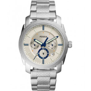 Watch strap Fossil FS5324 Stainless steel Steel 24mm