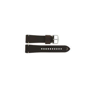 Watch strap Fossil FS5329 Leather Brown 22mm
