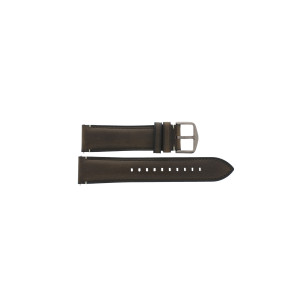 Watch strap Fossil FS5344 Leather Brown 22mm