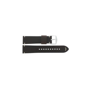 Watch strap Fossil FS5402 Leather Brown 22mm