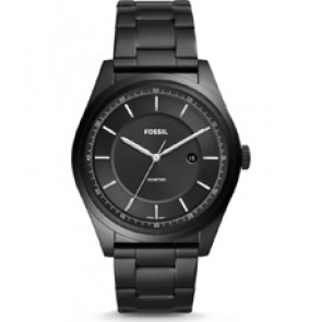 Watch strap Fossil FS5425 Stainless steel Black 22mm