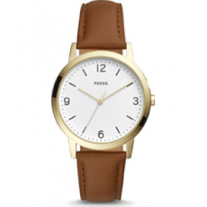 Watch strap Fossil FS5427 Leather Brown 20mm