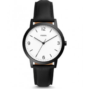 Watch strap Fossil FS5431 Leather Black 20mm