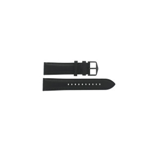 Watch strap Fossil FS5503 / Neutra Chronograph Leather Black 22mm