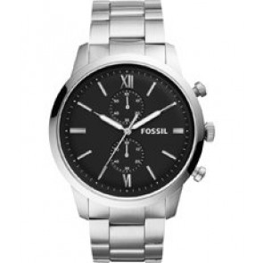 Watch strap Fossil FS5546 Stainless steel Steel 24mm