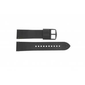 Watch strap Fossil FS5552 Leather Brown 22mm