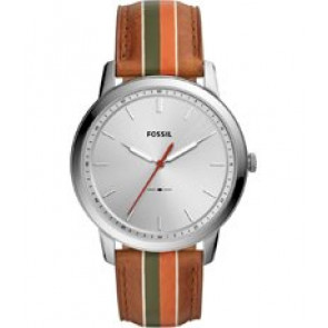 Watch strap Fossil FS5553 Leather Multicolor 22mm