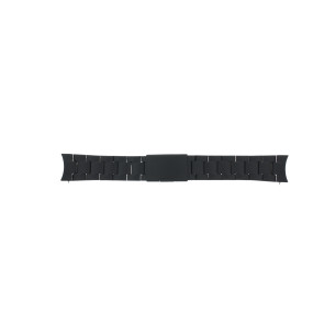 Watch strap Fossil FS5659 Steel Black 22mm