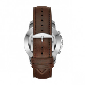 Watch strap Fossil FTW1118 Leather Brown 22mm