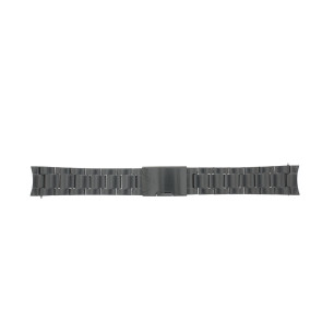 Watch strap Smartwatch Fossil FTW4059 Steel Grey 22mm