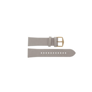 Watch strap Smartwatch Fossil FTW6054 Leather Pink 22mm