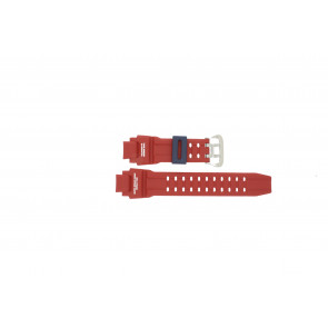 Casio watch strap 10493627 G-Shock Plastic Red 16mm 
