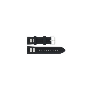 Watch strap Guess GW0051G1 Rubber Black 24mm