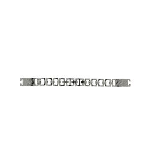 Watch strap Guess GW0112L1 / Mini Luxe Stainless steel Steel 3mm