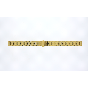 Watch strap Guess GW0244L2 / W0244L2 / Mini Nova Steel Gold toned 12mm