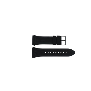 Watch strap Guess GW0422G2 / W0422G2 / Phoenix Rubber Black 27mm