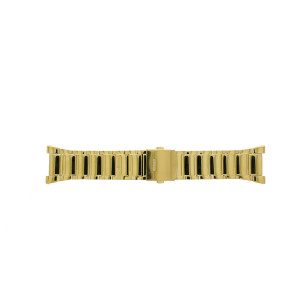 Watch strap Guess GW0456G1 / Phoenix Steel Gold toned 17mm