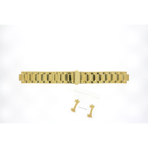 Watch strap Guess GW0605L2 / Lady Idol Steel Gold toned 18mm