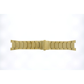 Watch strap Guess GW0636G2 / Indy Steel Gold toned 14mm