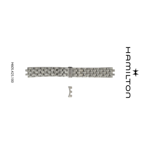 Watch strap Hamilton H695425100 / H327450 Steel