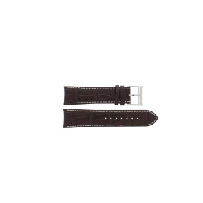 Watch strap Hamilton H690327107 Leather Brown 23mm