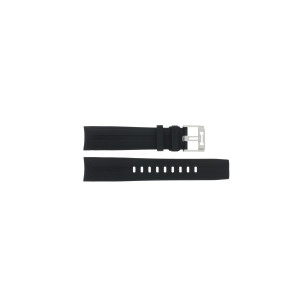 Watch strap Hamilton H76714335 Rubber Black 22mm