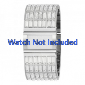 DKNY watch strap NY-3768 Steel Silver 20mm 