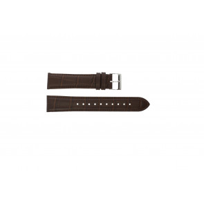 Hugo Boss watch strap HB1513544 / HB-317-1-14-3036 / HB659302831 Leather Brown 20mm + brown stitching