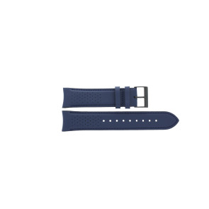 Watch strap Hugo Boss HB-297-1-34-3048 / HB659302838 Leather Blue 22mm