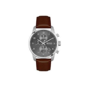 Watch strap Hugo Boss HB.396.1.14.3399 / HB1513787 / HB659303041 Leather Brown