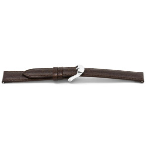 Watch strap Universal HI030-XL Leather Brown 24mm