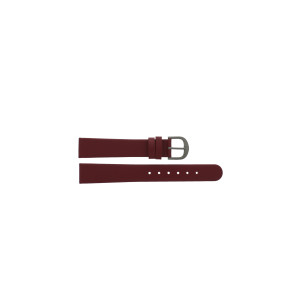 Watch strap Danish Design IV19Q199 Leather Red 16mm