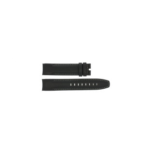 Watch strap Jaguar J690-1 Leather Black 22mm