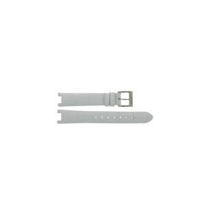 Watch strap Jaguar J832-1 Leather White