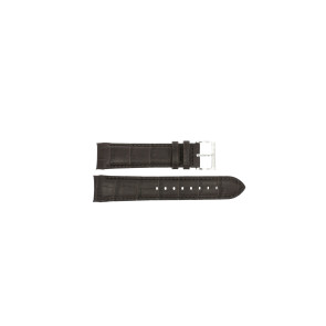 Watch strap Jaguar J878-1 / J684 Leather Brown 22mm