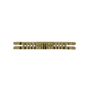 Watch strap Jacques Lemans 1214-D Steel Gold Toned 20mm