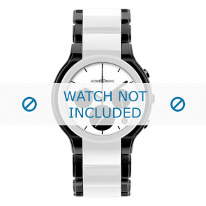 Jacques Lemans watch strap 1-1580E Ceramics Bi-color