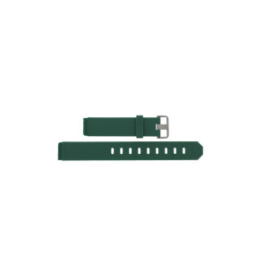 Watch strap Jacob Jensen 643 / 653 Rubber Green 17mm