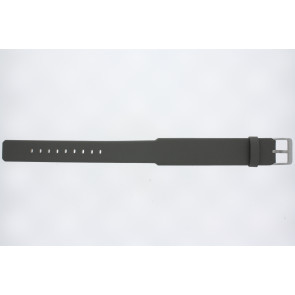 Watch strap Jacob Jensen JJ252 Leather Grey 22mm