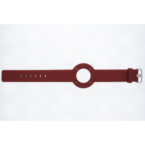 Watch strap Jacob Jensen 273 Leather Red 23mm