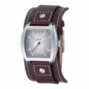 Watch strap Fossil JR1190 Leather Brown