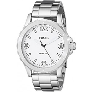 Watch strap Fossil JR1456 Stainless steel Steel 22mm