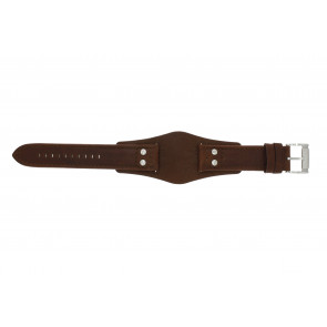 Watch strap Fossil COACHMAN / JR1471 Leather Brown 22mm