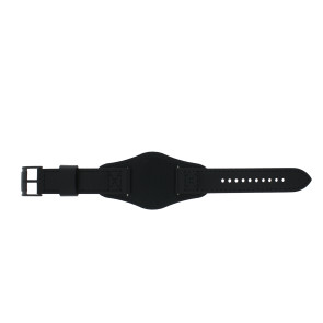 Watch strap Fossil JR1510 Leather Black 22mm