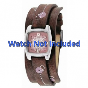 Fossil watch strap JR-9512 Leather Brown 12mm 