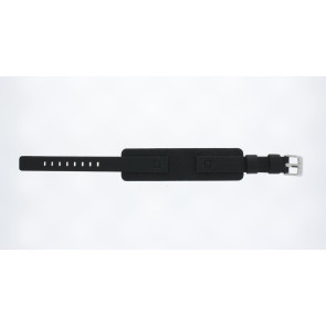 Watch strap Fossil JR9514 Leather Black 12mm