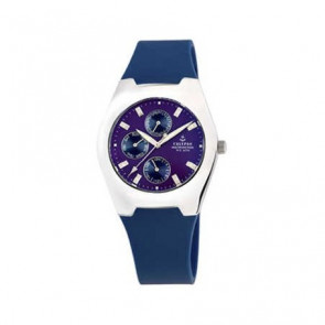 Watch strap Calypso K5124 Rubber Blue